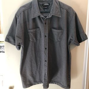 Tommy Jeans short sleeve button up collared shirt